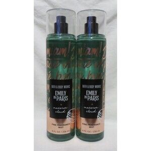 MACARON CLOUD Bath & Body Works Emily in Paris Fragrance Mist 8 fl oz x 2